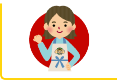 イラスト：女性スタッフ