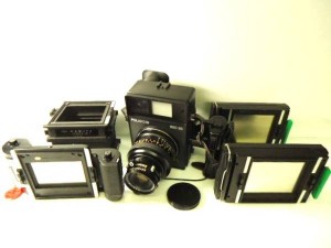 ポラロイドPOLAROID 600SE レンズMAMIYA 127mm F4.7　入荷！