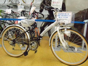 ★新品!!　DEEPER 　DE-14　６段変速　折畳自転車入荷しました～