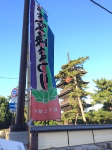 パンフレット配り in 善通寺