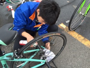 自転車整備２