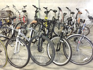 選手層が厚い？自転車の品揃え