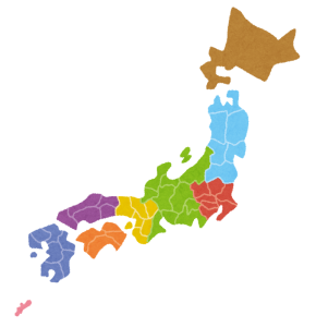 日本地図