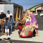 秋祭り真っ只中！！まんでがんセブンにも獅子舞が到来！